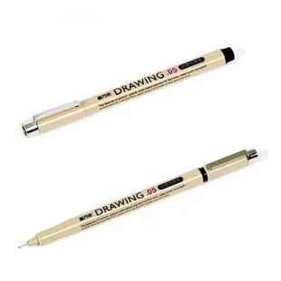 金萬年 防水代針筆（單隻裝） 【西米藝術】8種線寬可選 勾邊筆 草圖筆 繪圖筆 針管筆