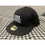 二手西海岸滑板大牌GIRL SKATEBOARD X NEW ERA全封棒球帽 SZ 7 12 台中可面交