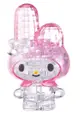 【震撼精品百貨】My Melody 美樂蒂~日本SANRIO三麗鷗 美樂蒂3D立體水晶拼圖37pcs(粉站姿款)*07629