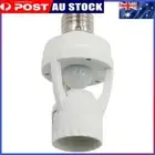 Socket E27 Converter 110-240V Lamp Base with Motion Sensor Bulb Switch