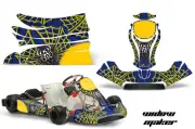 Go Kart Graphic Decals Stickers For KG Freeline Birel Cadet WIDOW Y U