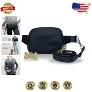 Stylish Hands-Free Dog Leash and Bag Combo - Adjustable Fit and Waterproof