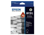 3 x Epson 812XL (C13T05E192) Original Black High Yield Ink Cartridge