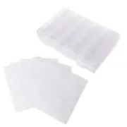 Small Coin Storage Box Round 30mm Coin Holder with Two White Pad Rings