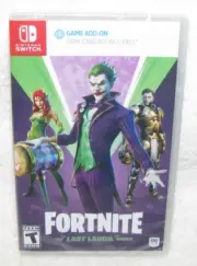 Nintendo Switch Fortnite The Last Laugh Bundle Game Add-on NO GAME CARD Sealed