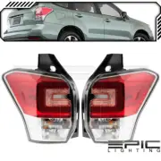 Pair LH RH Halogen Tail Lights fits SUBARU 17-18 FORESTER