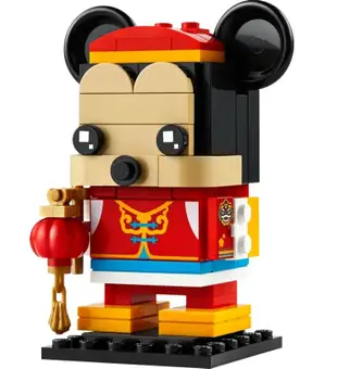 【LEGO 樂高】 磚星球〡 40673 大頭系列 新春米奇 Spring Festival Mickey Mouse