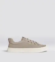 Women's Low Top Vegan Beige Knit Sneakers | IBI Low
