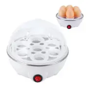 Egg Cooker Plug Steamer Stainless Dining Reusable Egg Boiler for Cooking