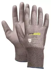 Prosafe SHOGUN CUT-3 CUT RESISTANT PU GLOVES 1Pair Washable GREY- S, M, L Or XL