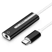 External Type C USB 3.1 Sound Card To 3.5mm Jack Aux Stereo Audio Adapter Cable