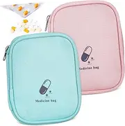 First Aid Kit Empty Organizer Small Medicine Bag Travel Medicine Pouch Compact Storage Bag