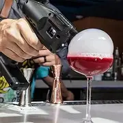 Smoke Infuser, Cocktail Bubble Smoke Gun,Portable Smoker Infuser Handheld Cold Smoking Smoker,for Kitchen, Food,Cocktail, Drinks