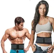 Lumbar & Lower Back Support Belt Brace Strap, Pain Relief, Posture Waist Trimmer (L)