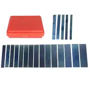 20 Pair 1/32 X 6 Machinist Parallel Block Tool Set, Alloy Steel Parallel Bars
