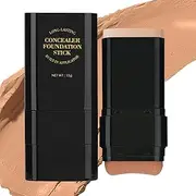Foundation Stick,15g Portable Contour Foundation 15g | Long-lasting Face Concealer Cream for Women Girls, Facial Primer