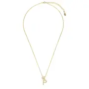 LUXURY LETTERS P INITIAL PENDANT GOLD