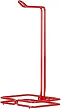 Headset Stand Headset Holder Headphone Stand Metal Gaming Headset Holder Table Display Hanger Stand for Most Headphones Size Desktop Headset Holder (Color : Red)