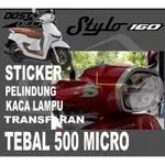 條紋貼紙厚 500 MICRO.STICKER 大燈保護器 STYLO 160 2024