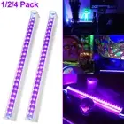 UVA Blacklight Bar w Switch 24 LED Powerful Black Light Party Fluorescent Decor