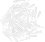 OSOLADY Essential Oil Droppers 50pcs Plastic Scent Droppers for Perfume Cosmetics Fragrance Dispensers Medicine Lab Pipettes