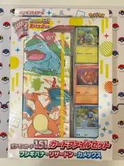 Pokemon 151 Card File Set Venusaur Charizard Blastoise Japanese Sealed New