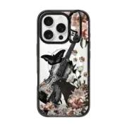 iPhone 16 Pro Impact Ring Stand Case MagSafe Compatible BLACK WEDNESDAY