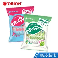 在飛比找蝦皮商城優惠-韓國 orion 好麗友 水果軟糖 青葡萄口味/水蜜桃口味 