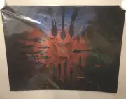 Stranger Things Season 4 foil poster Duffer Brothers emmy awards promo art print
