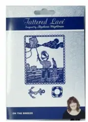 TATTERED LACE - ON THE BREEZE - Cutting DIES TLD0587 USED