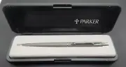 New Old Stock - Parker Classic Matte Grey Ball Point Pen - Boxed