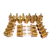 25pc MEM-CO 1/8 B3 Male Pipe NPT Mini Barb Tube Fittings