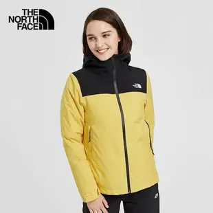 [ THE NORTH FACE ] 女 GORE-TEX 羽絨兩件式防水外套 黃 / NF0A46I7LE6