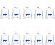 [STOBOK] Material Fish Water Bag Pendant Jewelry Findings Charms Pendants Charms Charm Bracelets Charm for Decorative Fish Bag Charm Jewelry Making Charm Keychain Red Resin