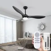 52Inch Ceiling Fans with Lights,Ceiling Fan with Remote Control,DC Motor,Quie...