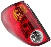 Car LED Red Rear Tail Light，Compatible With Mitsubishi L200 Triton Colt 2006-2015 Brake Fog Lamp Turn Signal Light With Wire Car Accessories(Left)