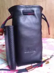 Superior Quality Handmade Genuine Leather Camera Case Bag Cover For Leica NEW