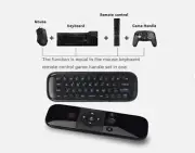 Universal 2.4G USB Air Fly Mouse Voice Command Keyboard IR Remote Control