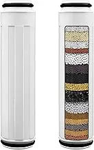 sieloonger Shower Filter Compatible with FEELSO Shower Head Filter System for Hard Water,Replacement Shower Filter for Shower Head,Pack of 2