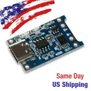 USB Type C Li-Ion Battery Charger Module TP4056 5V 1A Protection 18650 LiPO USA!