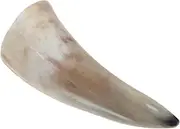 CLISPEED Viking Ox Horn Beer Mug Handmade Wine Horn Goblet Medieval Style Drinking Cup Unique Artwork for Home Bar and Parties
