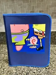 NEW VINTAGE SPONGEBOB SQUAREPANTS PATRICK NOTEPAD CLIPBOARD FOLDER NICKELODEON