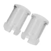 100Pcs Nylon LED Light Emitting Diode Lamp Light Caps Protective Cover 5mm.