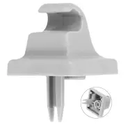 Easy Installation Grey Sun Visor Clip Retainer for Ford For E250 E350
