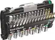 Wera Tool-Check 1 SB Bit Ratchet with Sockets, 38 Pieces