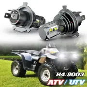 H4 For Polaris Magnum 425 1995-1998 500 1999-2003 9003 LED Headlight 6500K Bulb