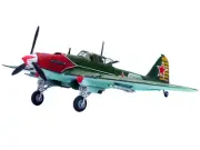 2023 Ilyushin IL-2M3 Sturmovik Diecast Model 1/72 Green Soviet Air Force