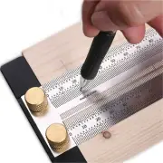 Woodworking T Ruler High Precision Gauge Marking Scale Scribe Line Ruler with...
