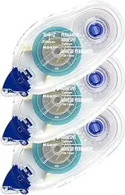 TOMBOW Mono 62207 Mono Adhesive Roller Refill, Permanent, 3/PK (TOM62207)