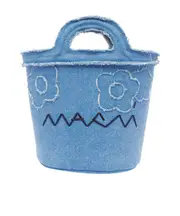 Marni Mini Tropicalia Top Handle Bucket Bag One size Blue